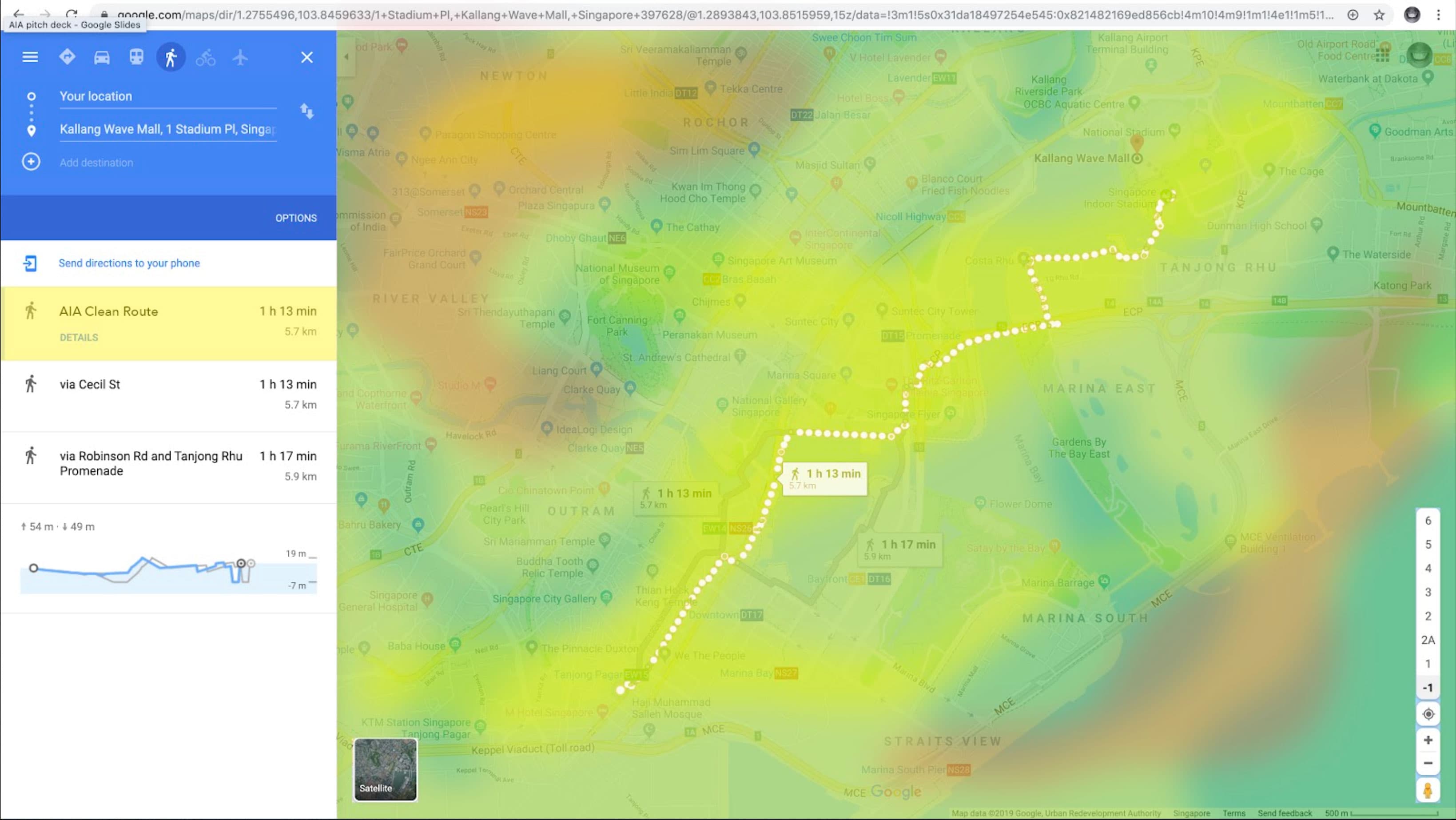 Clean Air Route